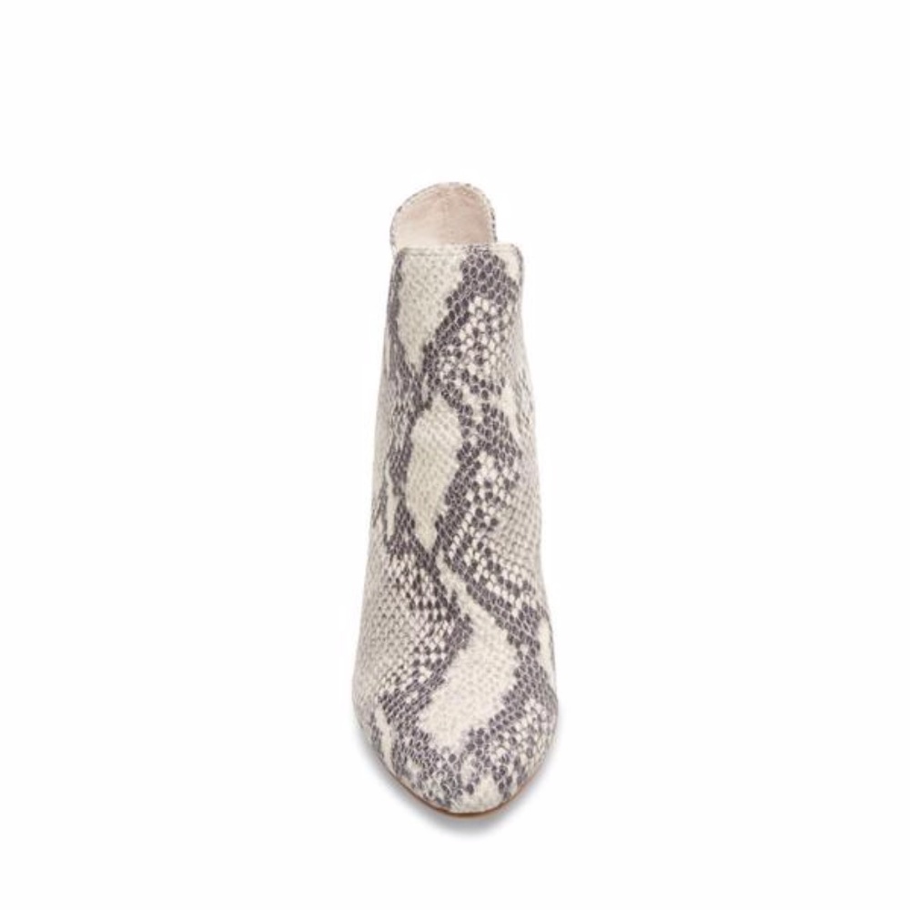 NEW Steve Madden Rookie Natural Snake Booties NWT - Picture 3 of 5